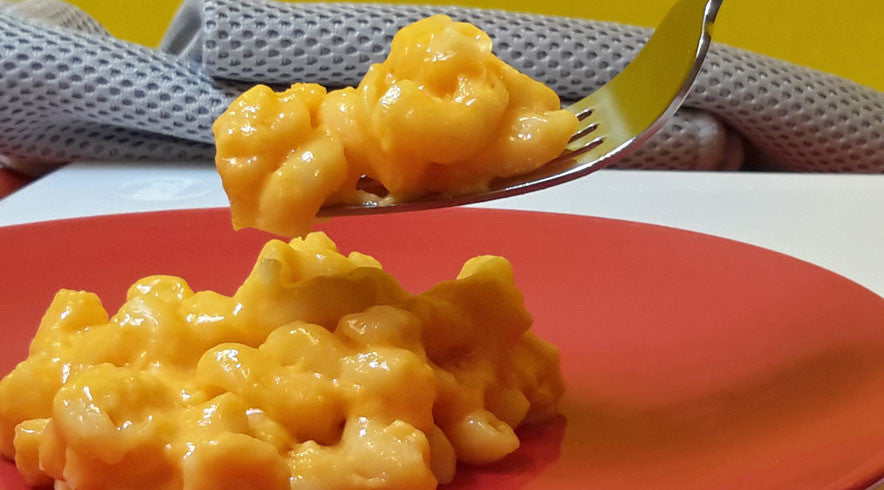 Mac and cheese plate